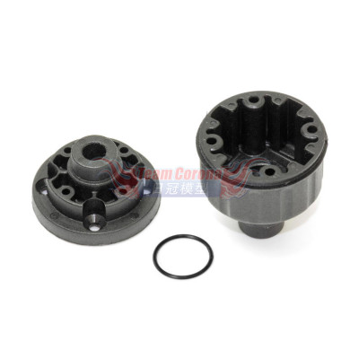 INFINITY G022BK FRONT DIFF CASE SET (Black)